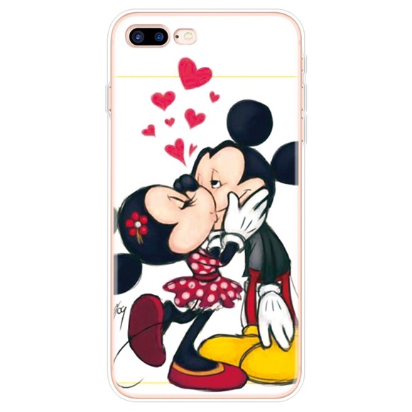 Mickey & Minnie Mouse Kissing iPhone Case